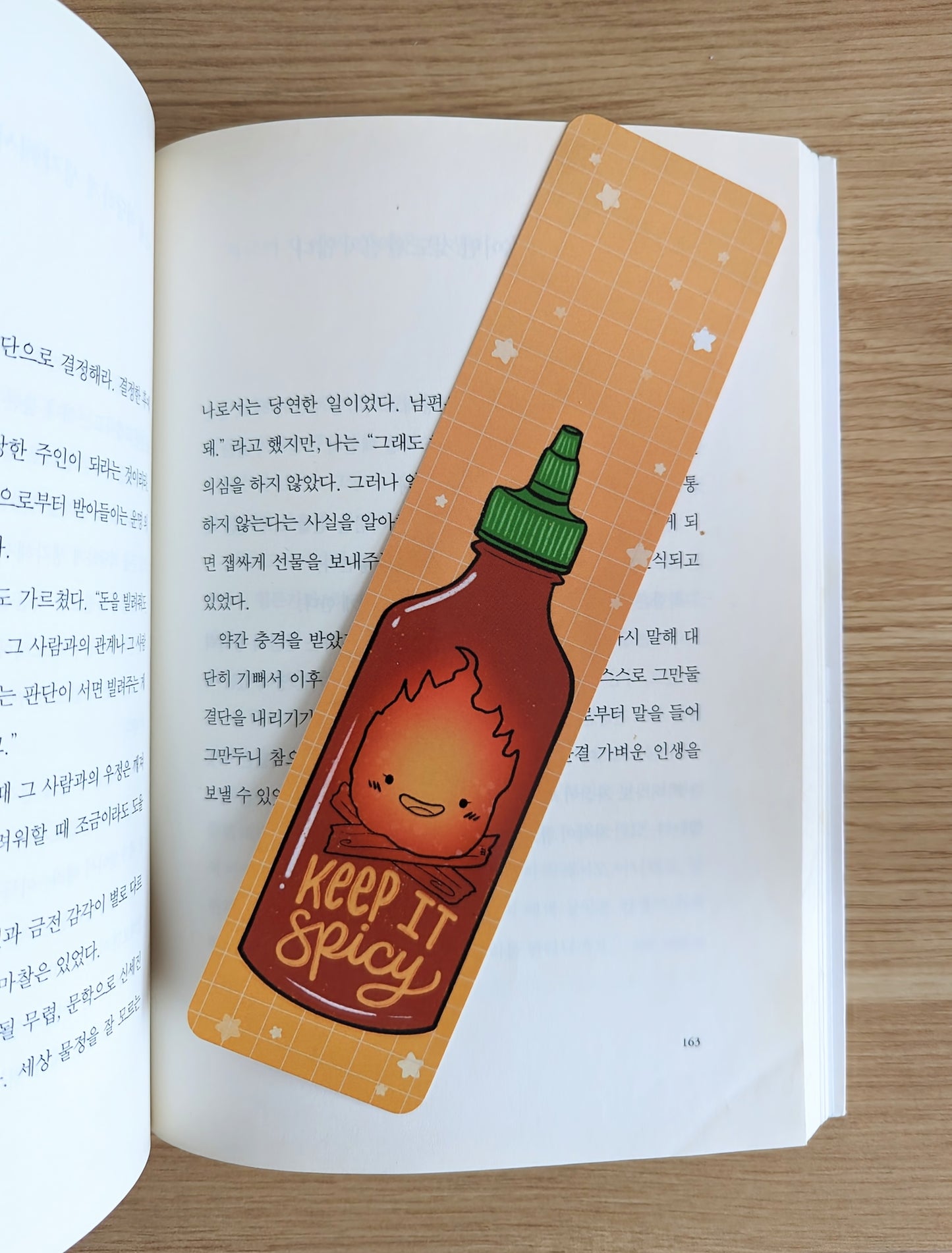 Keep It Spicy Bookmark