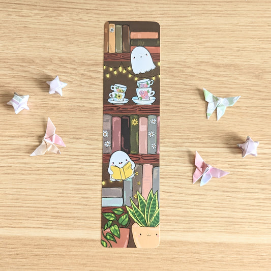 Spooky Fairy Tale Bookshelf Bookmark
