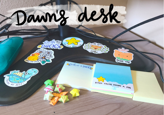 Trying My Best Turtle Vinyl Sticker