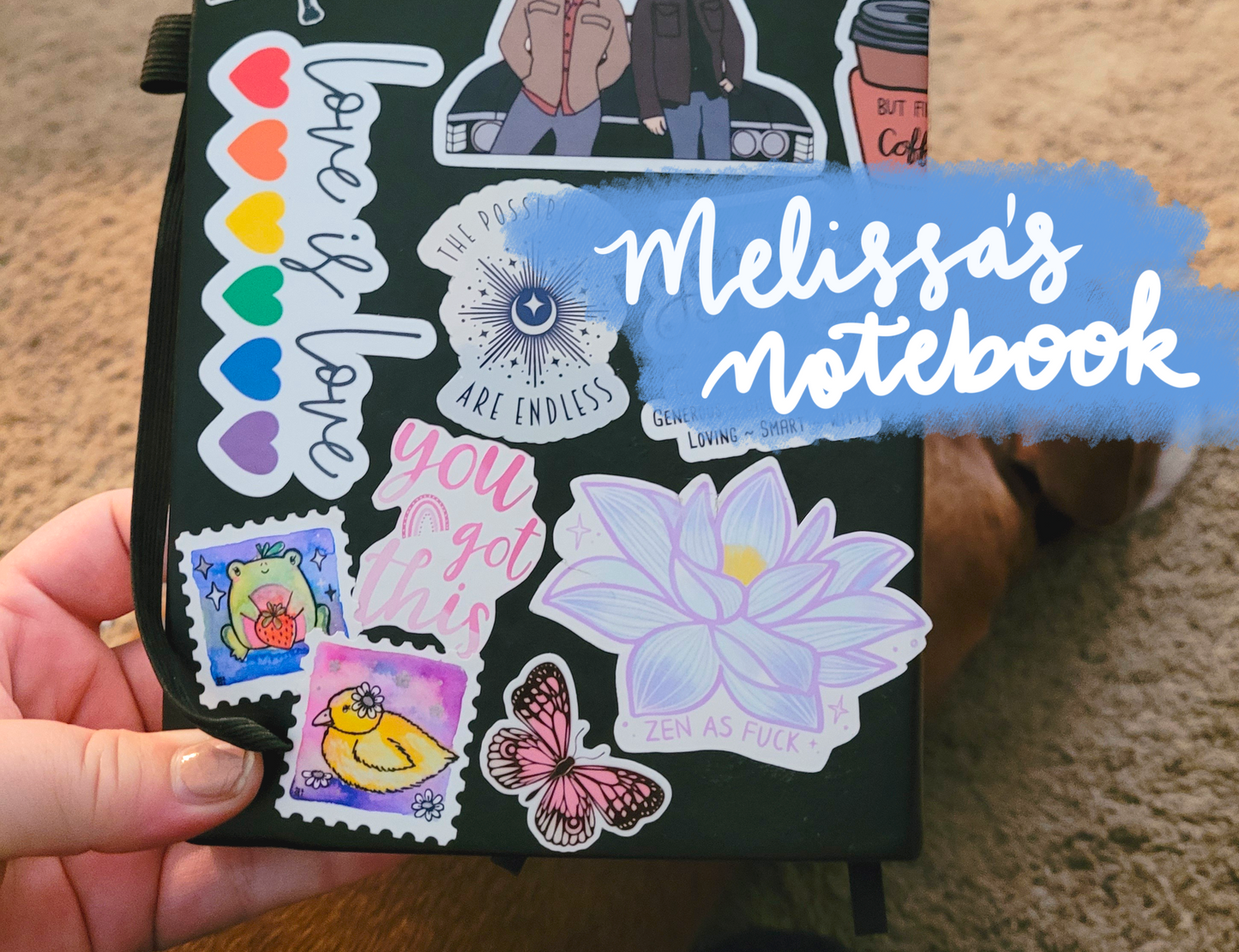Zen As Fuck Lotus Vinyl Sticker