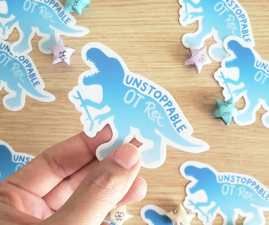Unstoppable OT Rex Vinyl Sticker