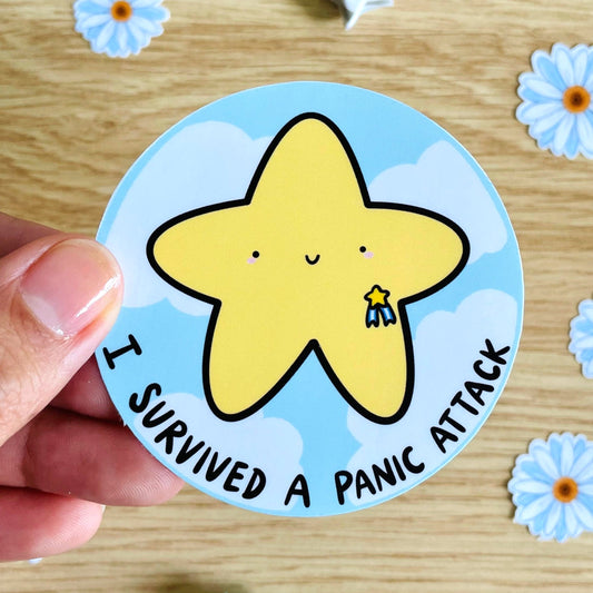 I Survived A Panic Attack Sticker