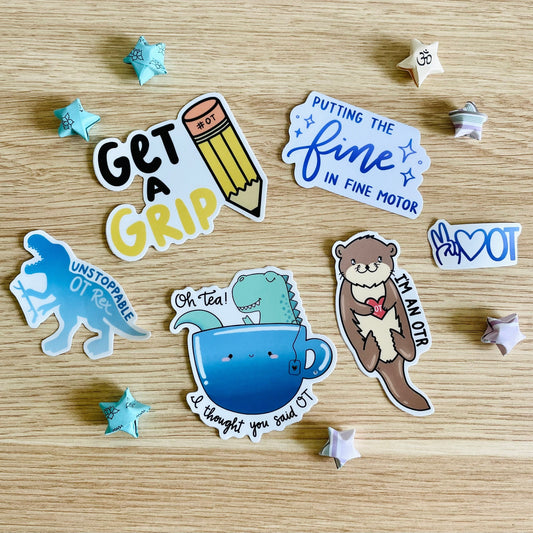 Occupational Therapy - OT Sticker Pack (Set of 6)