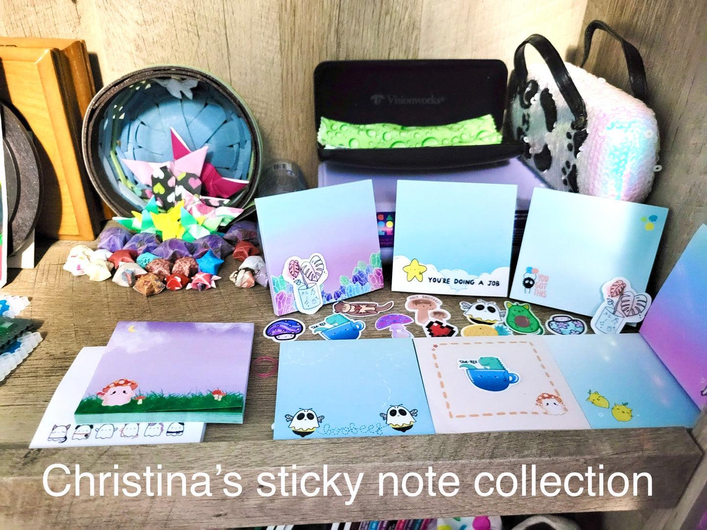 Boo Bees Sticky Notes