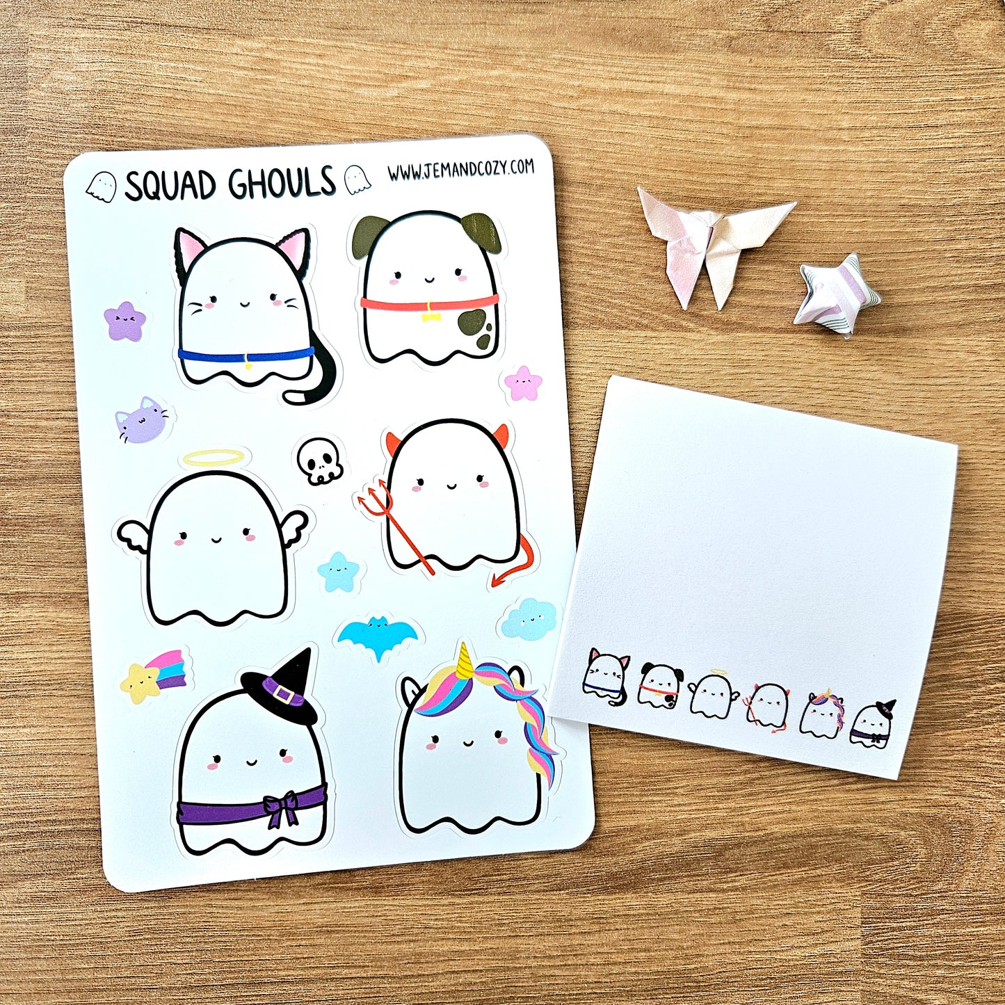 Squad Ghouls Sticky Notes