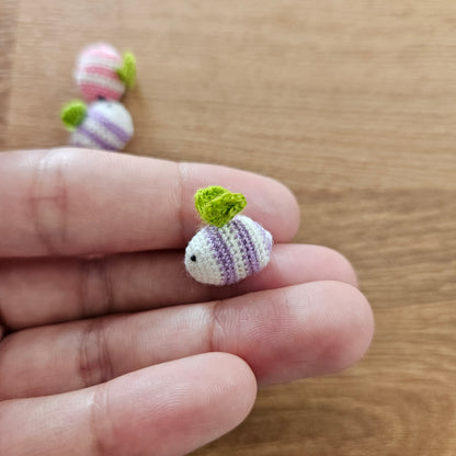 Micro Crochet Baby Bumblebee