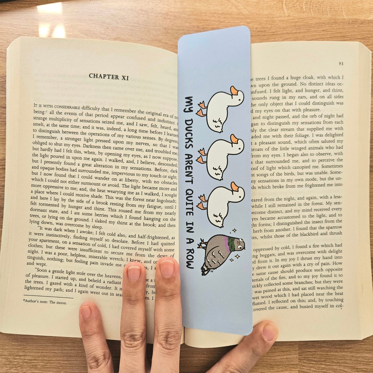 My Ducks Aren't Quite in a Row Bookmark