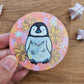 Summer Penguin Vinyl Sticker