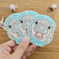 Hangry Hangry Hippo Vinyl Sticker