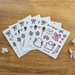 Bowtiful Ghostie Journal Sticker Sheet