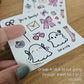 Bowtiful Ghostie Journal Sticker Sheet