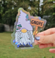 Gnope Gnome Rainbow Decal Suncatcher