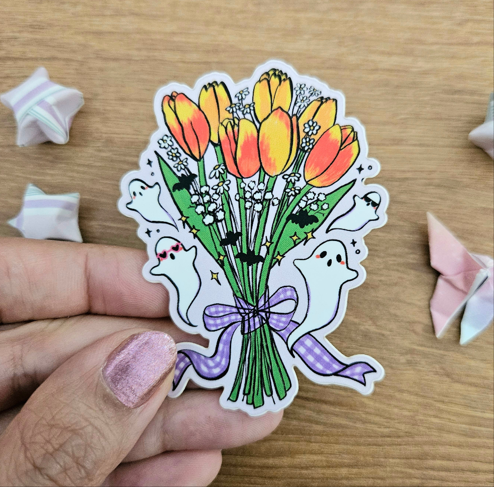 Booquet Vinyl Sticker