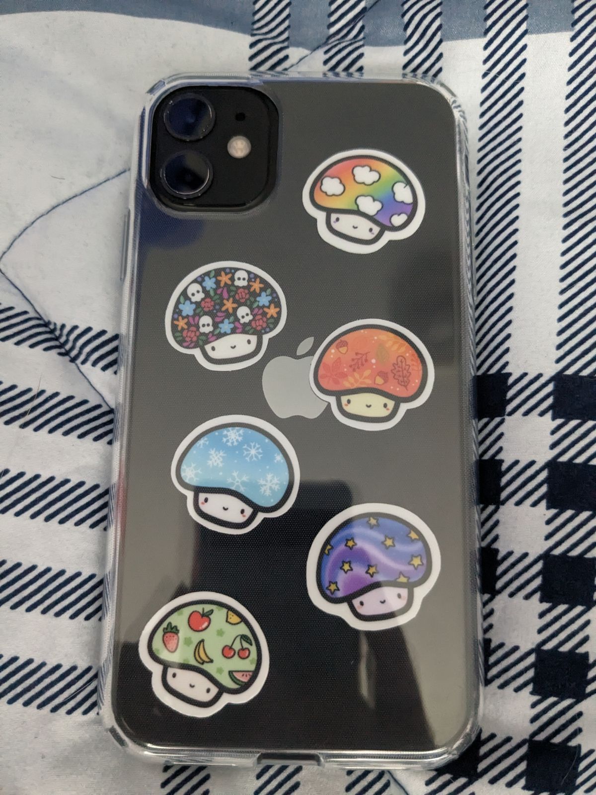 Mini Mushies Mushroom Vinyl Sticker Sheet (4x6")