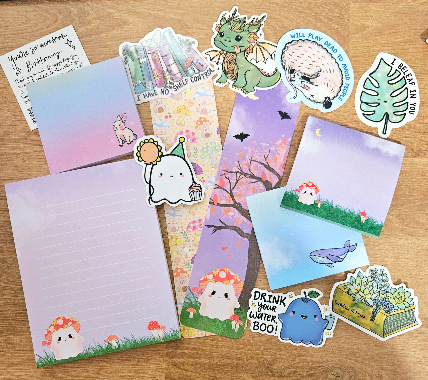 Ghostshroom Note Pad