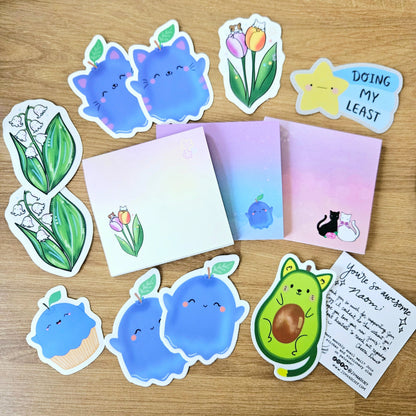 Doing My Least Shooting Star Holographic Vinyl Sticker