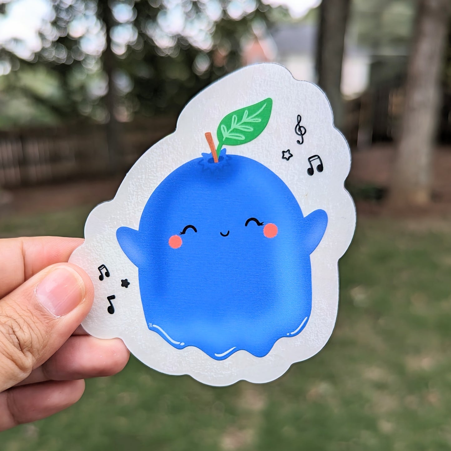 Booberry Rainbow Decal Suncatcher