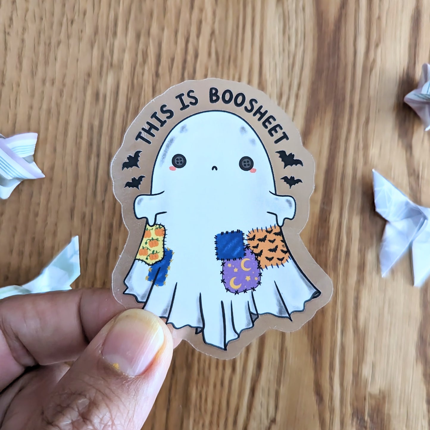 This is Boosheet Clear Sticker