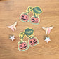 Jack-O-Lantern Cherries Sticker (October Freebie)