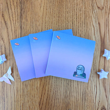 My Last Braincell Sticky Notes