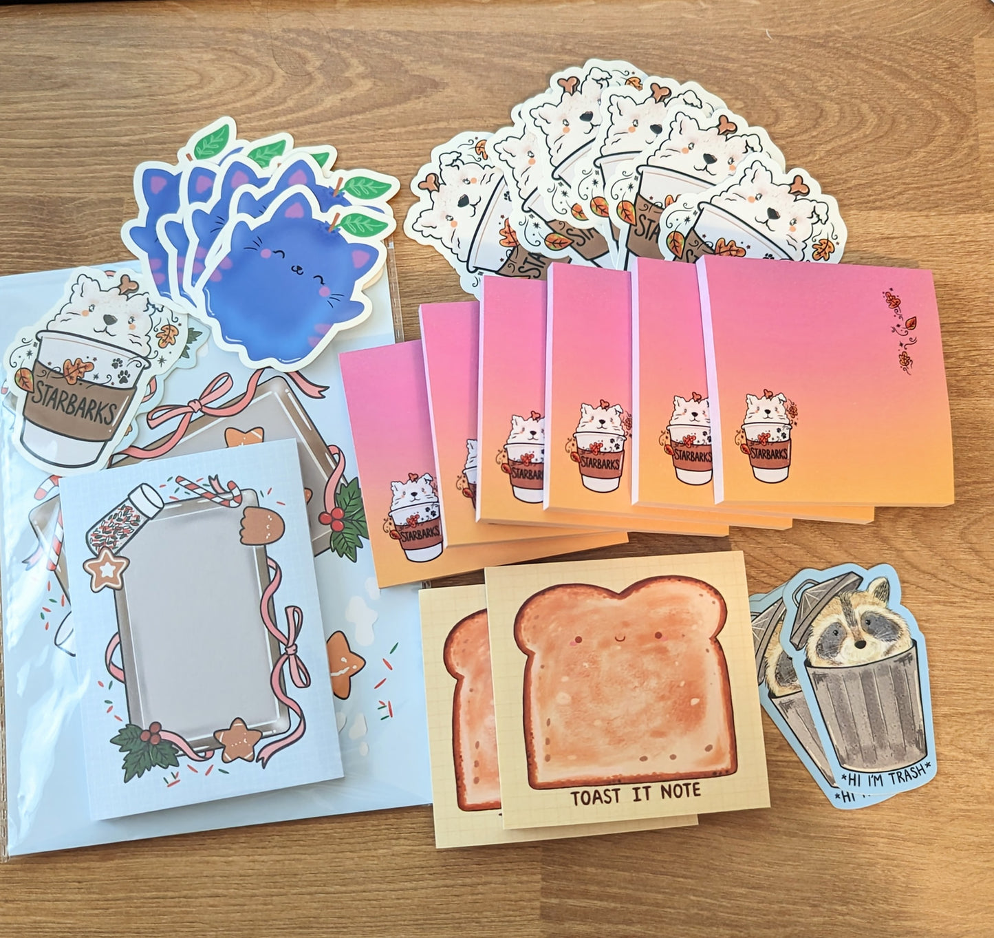 TO BE DISCONTINUED Puppacino Starbarks Vinyl Sticker