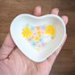 Hand painted Heart Trinket Tray