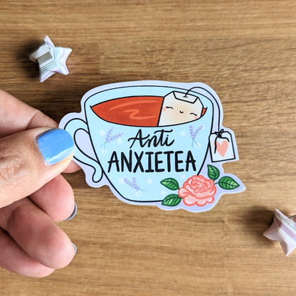 Anti Anxietea Vinyl Sticker