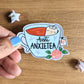 Anti Anxietea Sticker