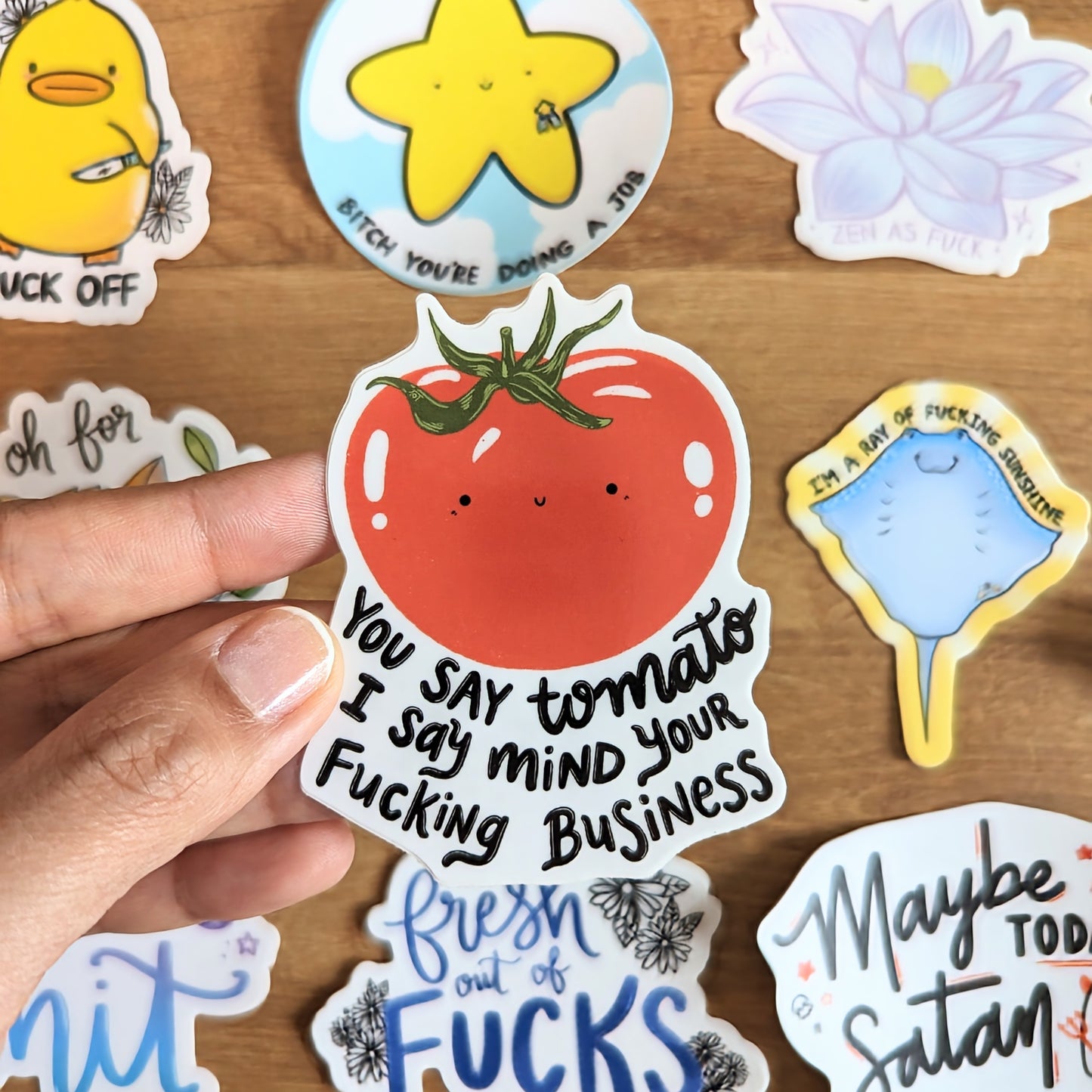 Snarky Sticker BUNDLE (Set of 9)