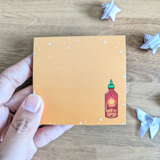Keep It Spicy Sticky Notes