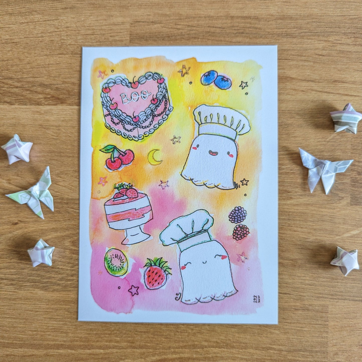 Pastry Ghouls Print(5x7")