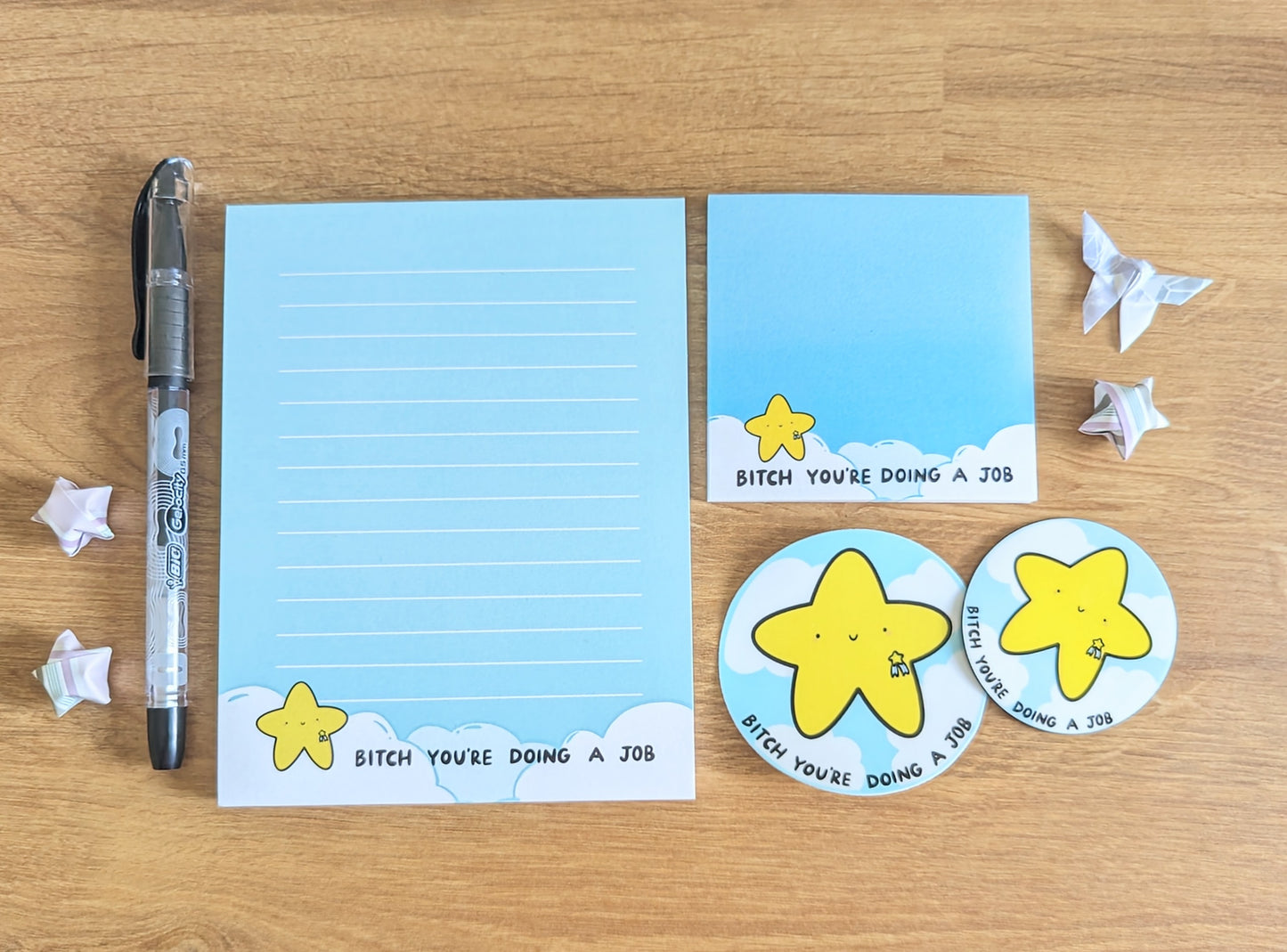 Bitch You're Doing a Job Notepad