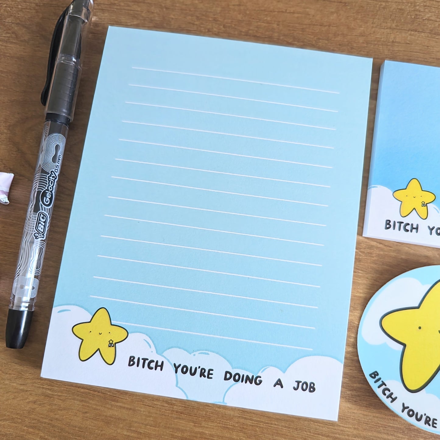 Bitch You're Doing a Job Notepad