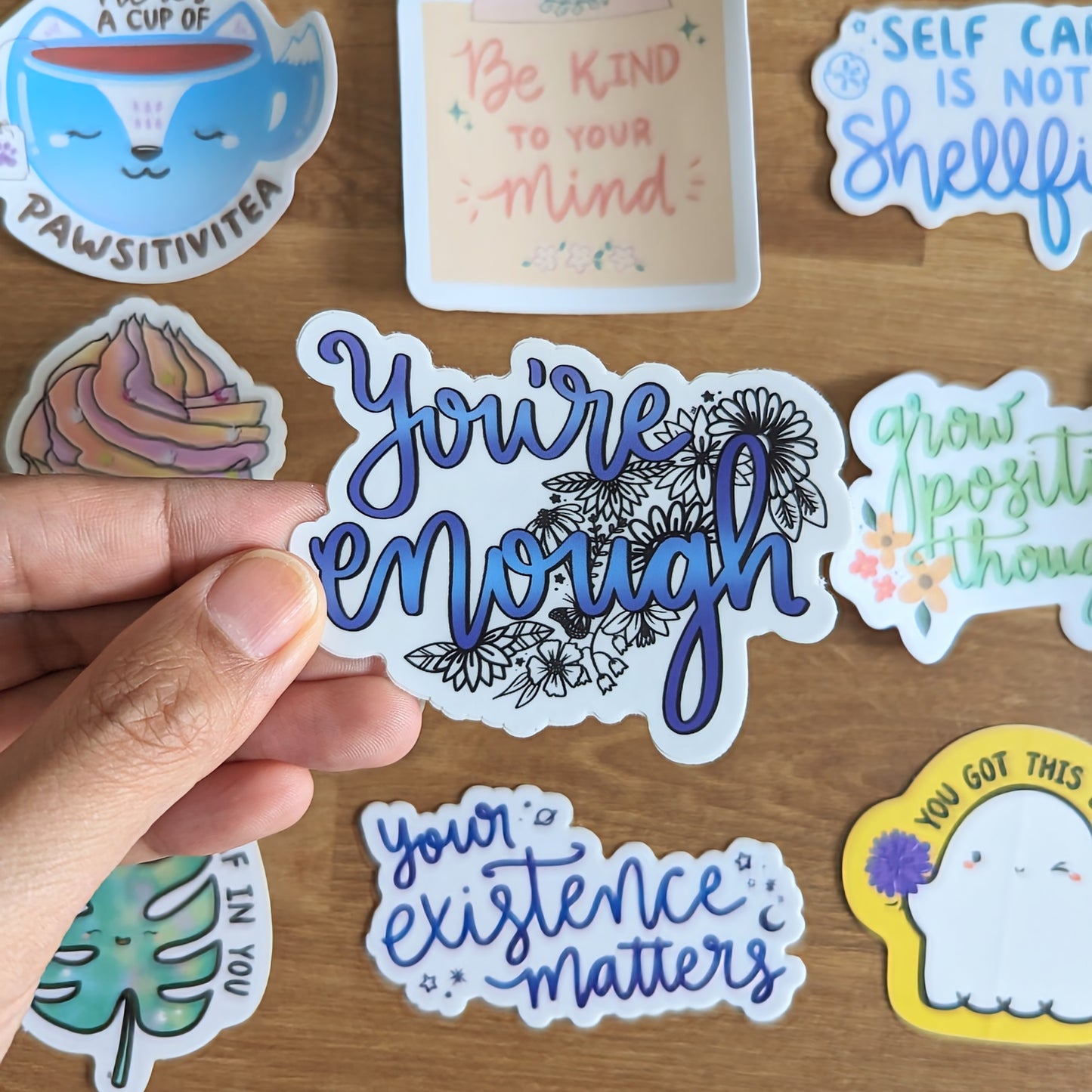 Encouraging Sticker BUNDLE (Set of 9)