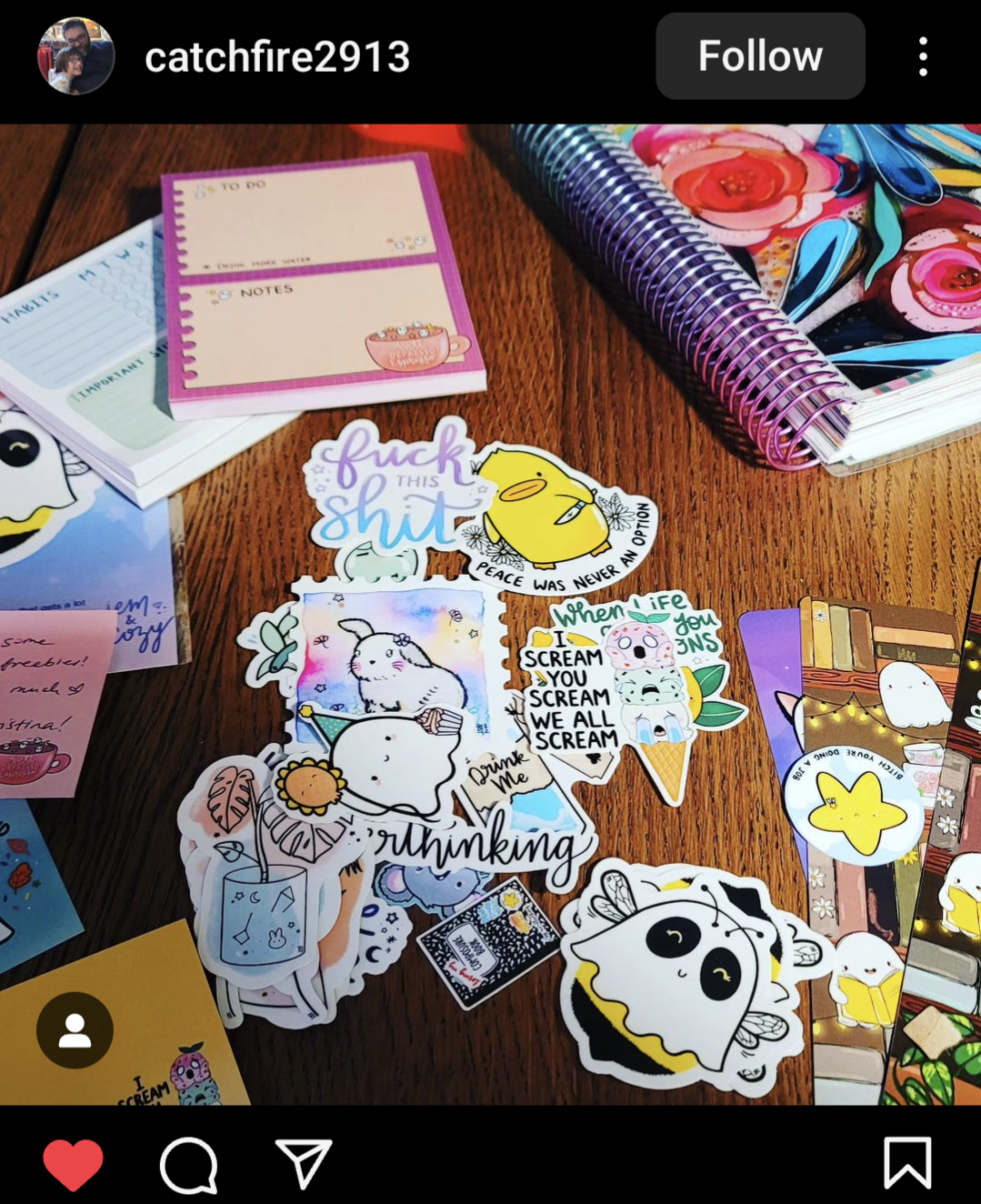 I Scream You Scream We All Scream Vinyl Sticker