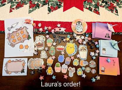 Hi I'm Trash Raccoon Holographic Vinyl Sticker