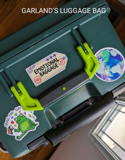 Emotional Baggage Vinyl Sticker