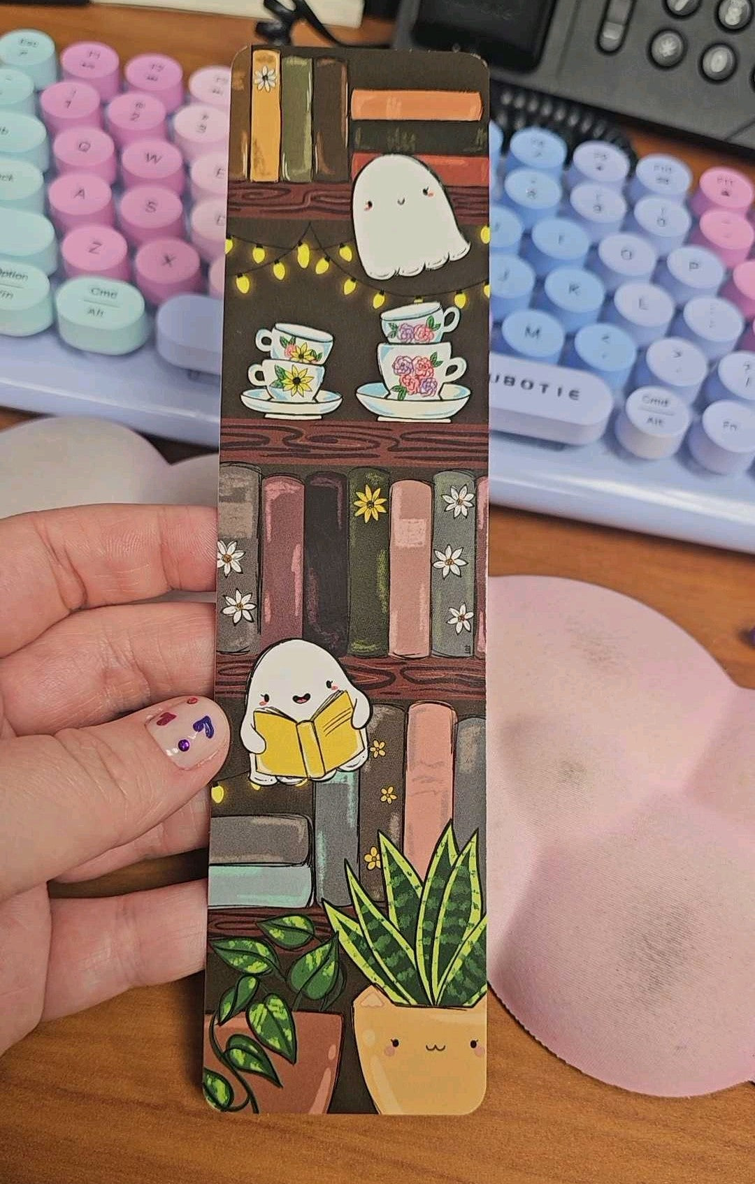 Spooky Fairy Tale Bookshelf Bookmark