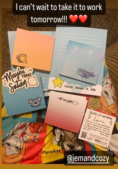 Whale Whale Whale If It Isn't The Consequences of My Actions Sticky Notes