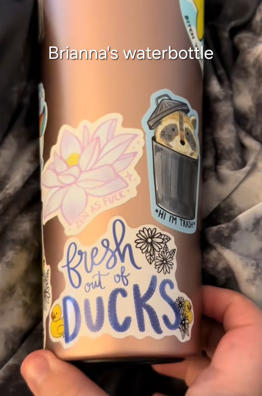 Fresh Out Of Ducks Vinyl Sticker