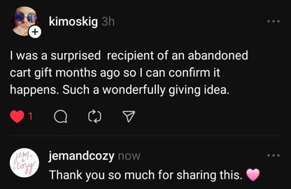 Abandoned Cart Fulfillment - Make Someone's Day