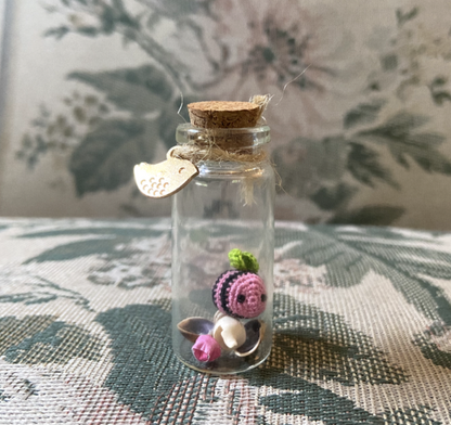 Micro Crochet Baby Bumblebee