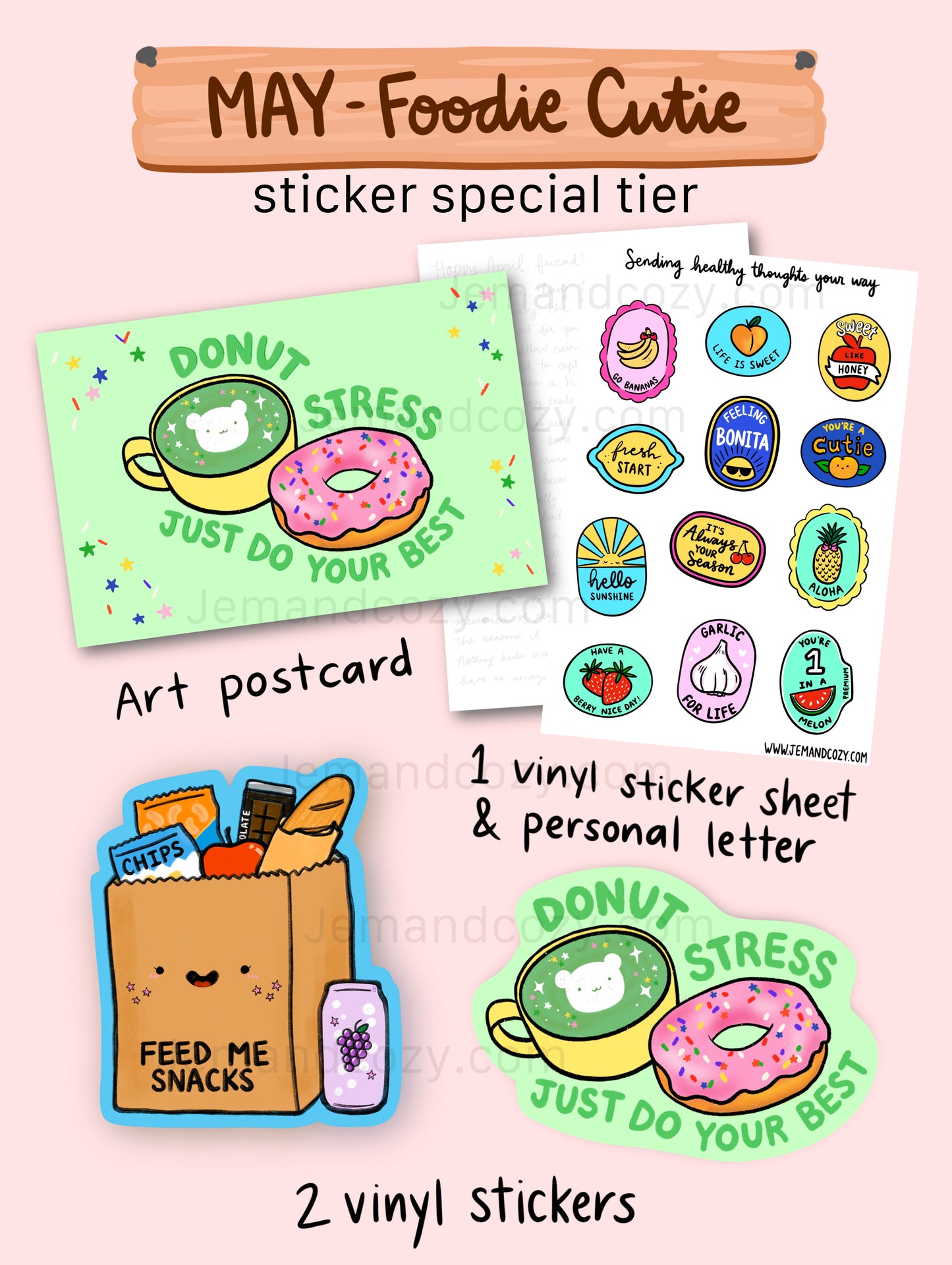 Stationery Mail Club: Sticker Special Tier