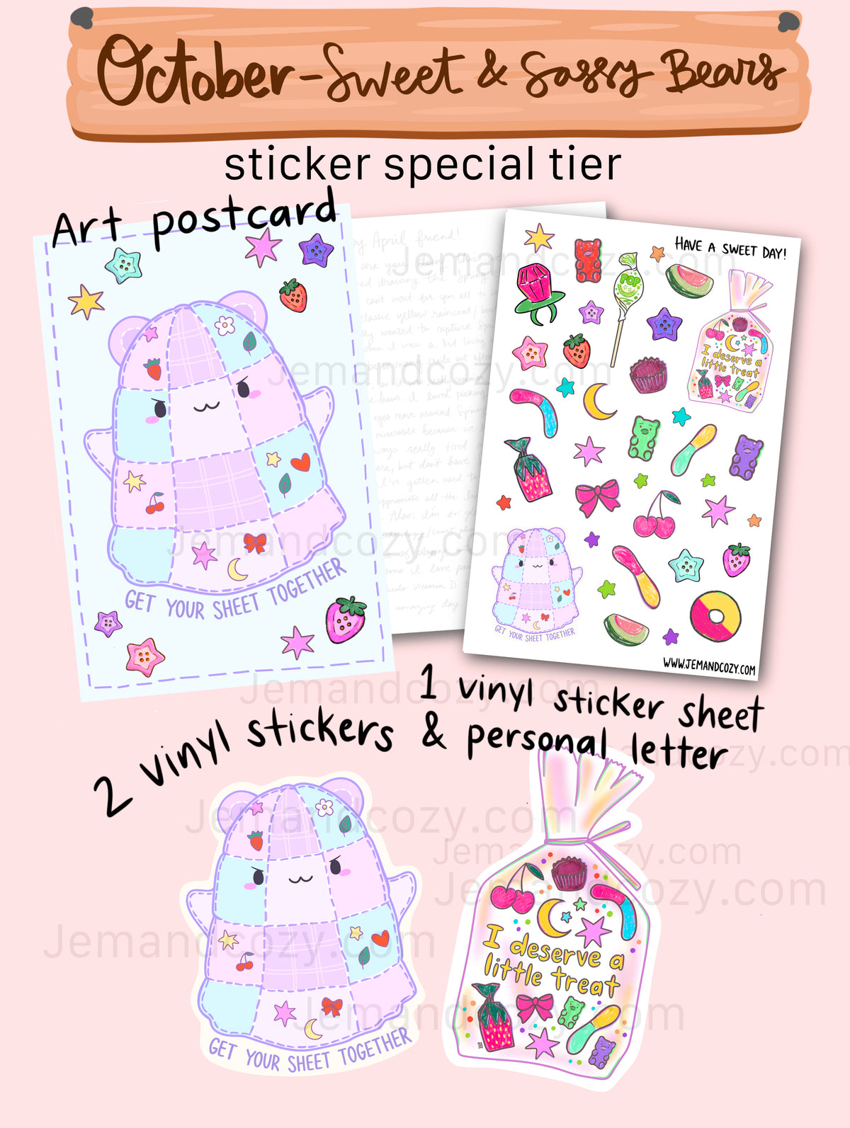 Stationery Mail Club: Sticker Special Tier