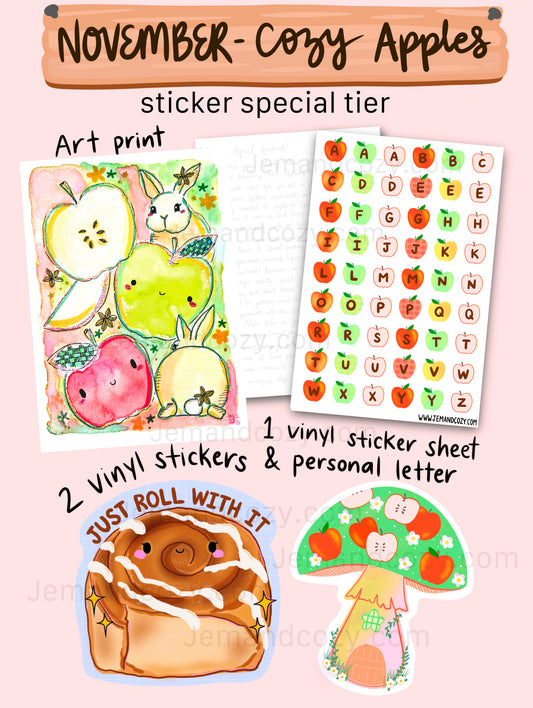 Stationery Mail Club: Sticker Special Tier