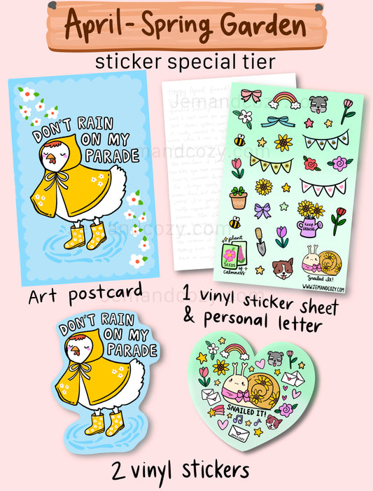 Stationery Mail Club: Sticker Special Tier