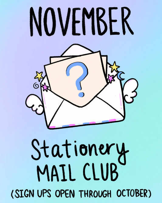 Stationery Mail Club: Cozy Art Collector Tier