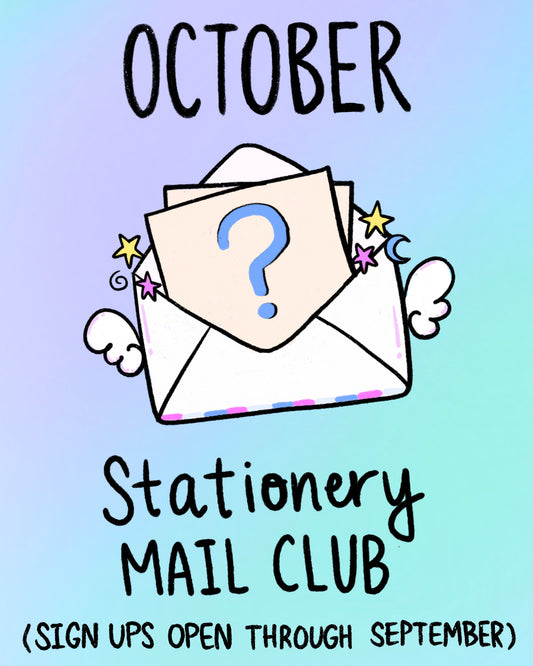 Stationery Mail Club: Cozy Art Collector Tier