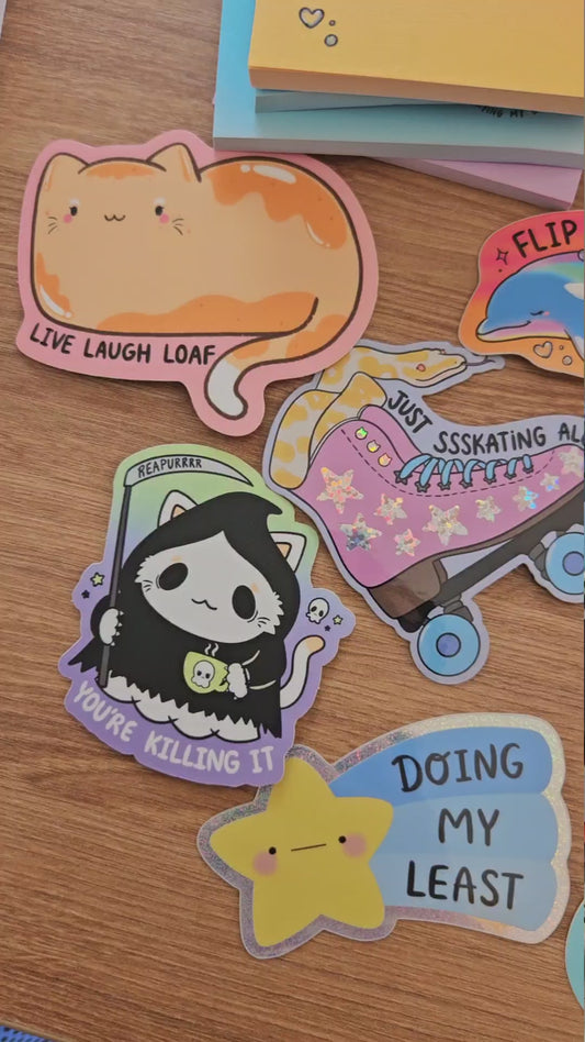 Mystery Cozy Bundle - 5 or 10 Sticker Pack!