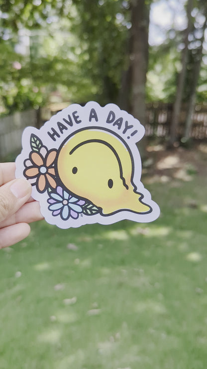 Have a Day Rainbow Decal Suncatcher